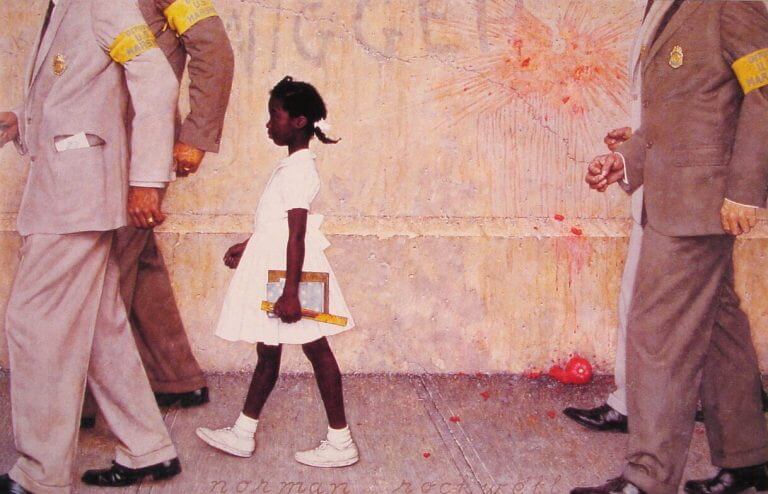 Norman rockwell segregation